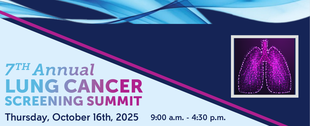7th Annual Jefferson Health Lung Cancer Screening Summit Banner